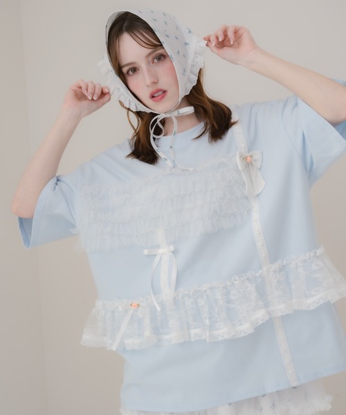 tシャツ heavenly lace Tee レディース
