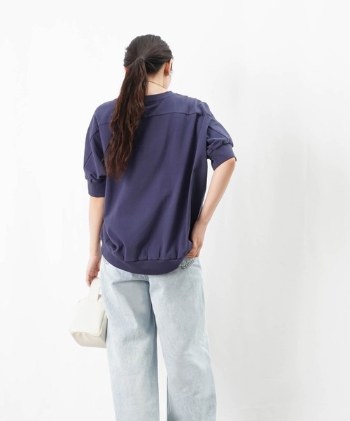 LADY LUCK LUCA tシャツ LC/LLL ストライプ切替ドルマンT