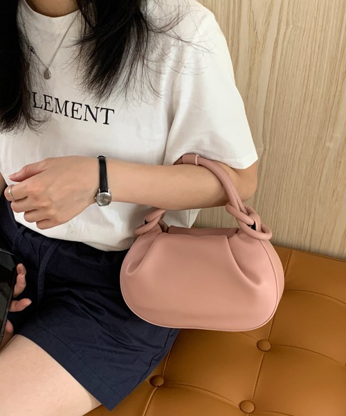 FINEnough ショルダーバッグ バッグ ミニ シェルハンドル2WAYミニ
