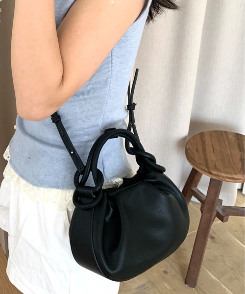 FINEnough ショルダーバッグ バッグ シェルハンドル2WAYミニ