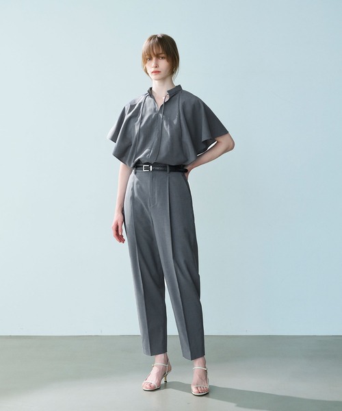 ブラウス シャツ ウォッシャブルラッフルブラウス「CLEAN MOTION」 レディース