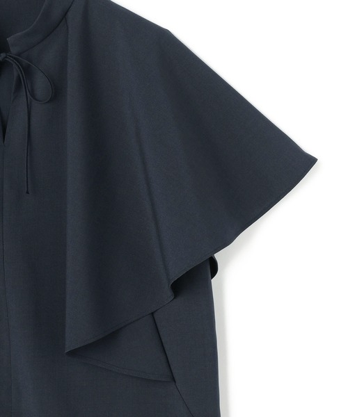 ブラウス シャツ ウォッシャブルラッフルブラウス「CLEAN MOTION」 レディース