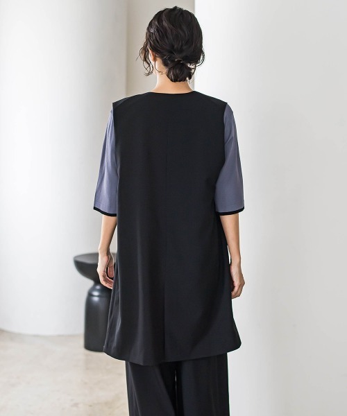 la.f（ラ・エフ） ニット セーター Tシャツ風ニットプルオーバー