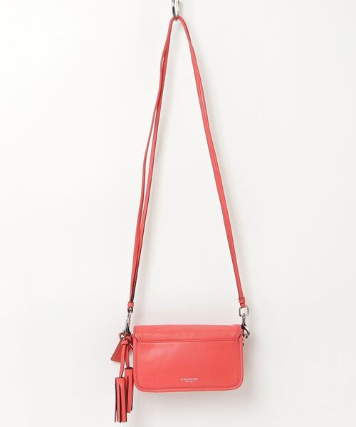 COACH 「COACH」 ショルダーバッグ - レッド レディース