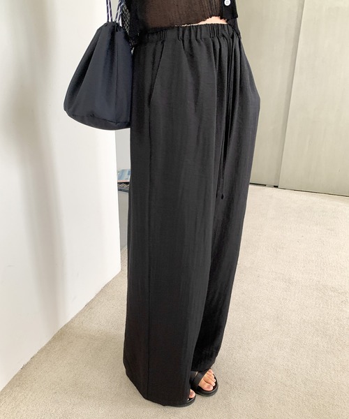 パンツ リネンワイドパンツ レディース : ZOZOTOWN Yahoo!店