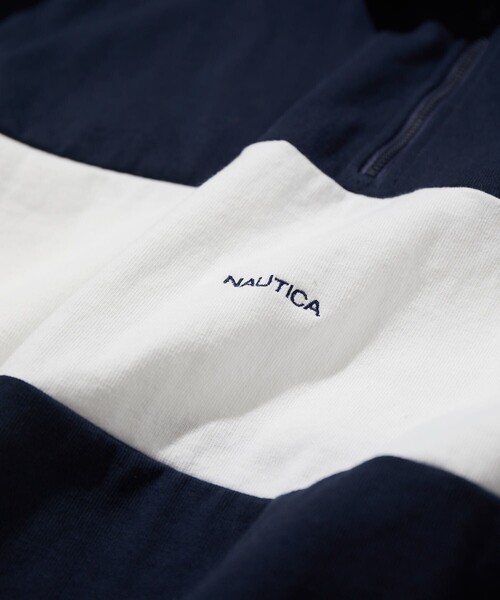 「NAUTICA」 半袖Tシャツ LARGE ブラック メンズ