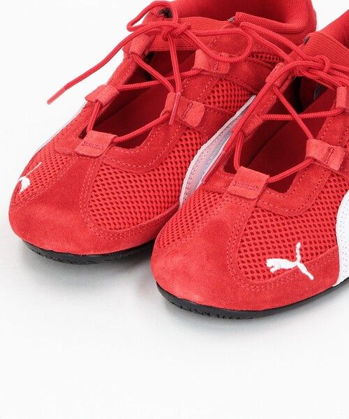 Puma スピードキャット24.5 赤 PUMA プーマ SPEEDCAT GO WNS スピードキャットRED レッド