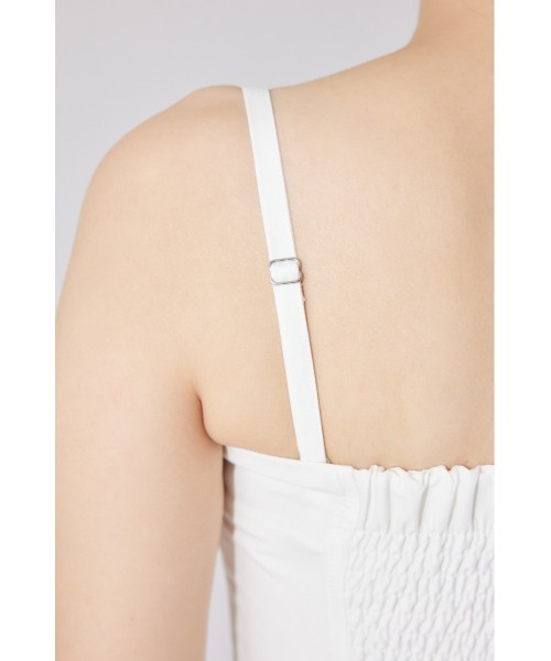 rienda ブラウス シャツ ペプラムベアトップス 夏服 レディース