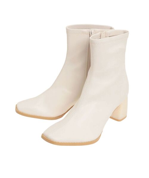 MERCURYDUO（マーキュリーデュオ） ブーツ フェイクレザースクエアトゥ