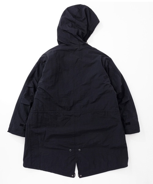 春秋冬OK KAVU/カブー ナイロンフーデッドコート ブラック M KAVU（カブー） ナイロンジャケット Nylon Hooded Coat/ナイロン