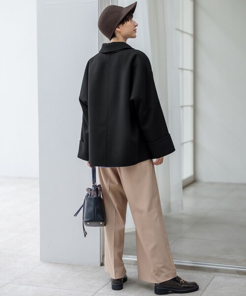 ステンカラーコート コート MANTECOPure リバー レディース : ZOZOTOWN