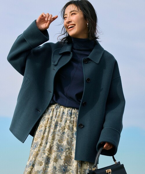 23区（ニジュウサンク） ステンカラーコート コート 「VERY12月号掲載