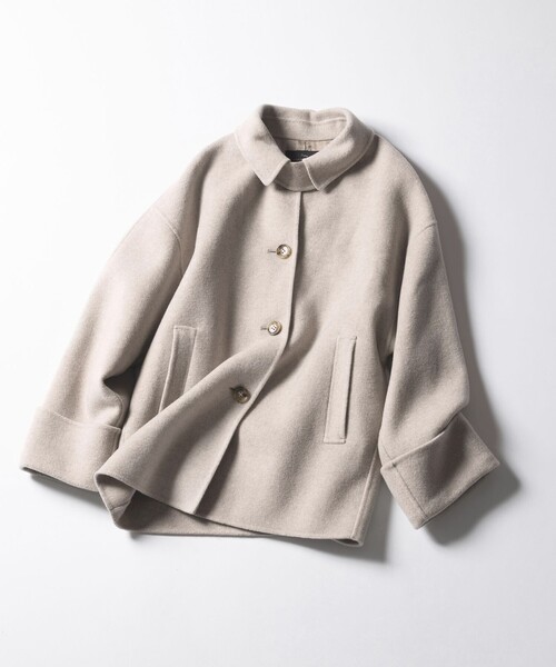 ステンカラーコート コート MANTECOPure リバー レディース : ZOZOTOWN