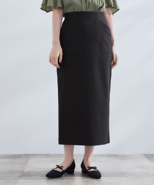 ◆スカートご相談ページ◆ 配色切り替えプリーツスカート(04_LL 91_グレー×ネイビー