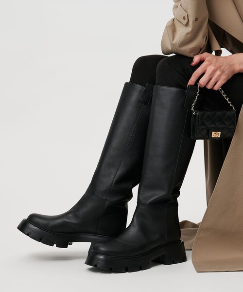 ユナイテッドアローズ　ロングブーツ　一度着用のみ　2024年1月購入 中古・古着通販】UNITED ARROWS (ユナイテッドアローズ) ロングブーツ