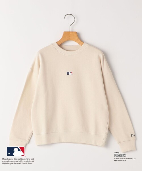 トレーナー SHIPS KIDS:130〜170cm / PEANUTS×MLB プリント スウェット キッズ 子供服 男の子 女の子