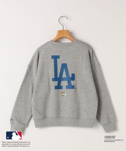 トレーナー SHIPS KIDS:130〜170cm / PEANUTS×MLB プリント スウェット キッズ 子供服 男の子 女の子_5