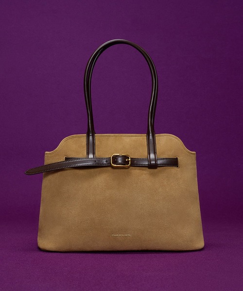 CHARLES ＆ KEITH トートバッグ Victoria ヴィクトリア ベルト