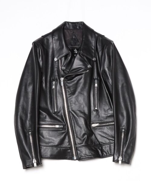 A LEATHER（エーレザー） コート ジャケット A LEATHER MOTO JACKET
