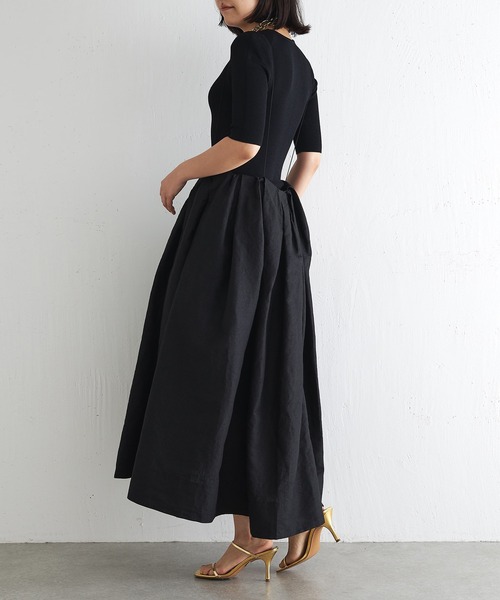 Whim Gazette（ウィム ガゼット） 半袖ニット 36 グリーン レディース