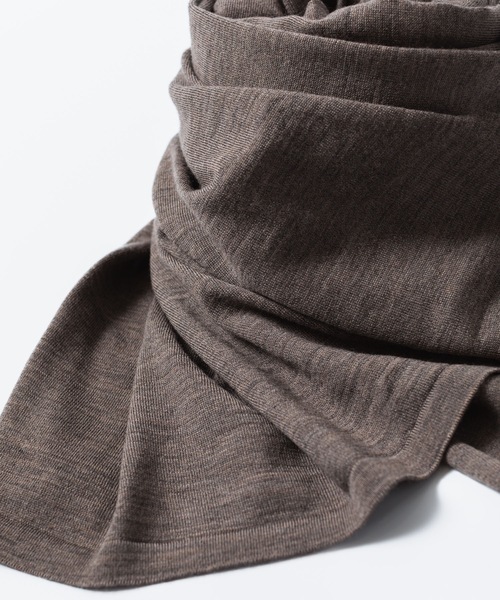 ストール マフラー × JOHN SMEDLEY MERINO EXTRAFINE WIDE STOLE メンズの画像