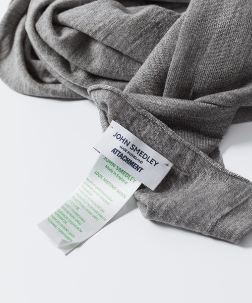 ストール マフラー × JOHN SMEDLEY MERINO EXTRAFINE WIDE STOLE メンズの画像