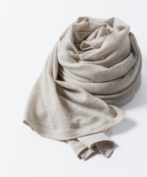 ストール マフラー × JOHN SMEDLEY MERINO EXTRAFINE WIDE STOLE メンズの画像