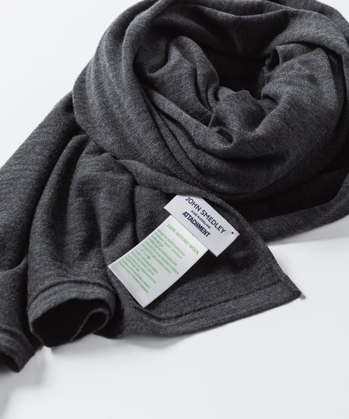 ストール マフラー × JOHN SMEDLEY MERINO EXTRAFINE WIDE STOLE メンズの画像