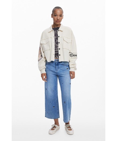 Desigual（デシグアル） デニムジャケット gジャン ミッキーマウス