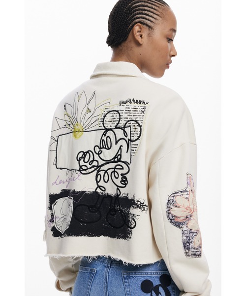 Desigual（デシグアル） デニムジャケット gジャン ミッキーマウス
