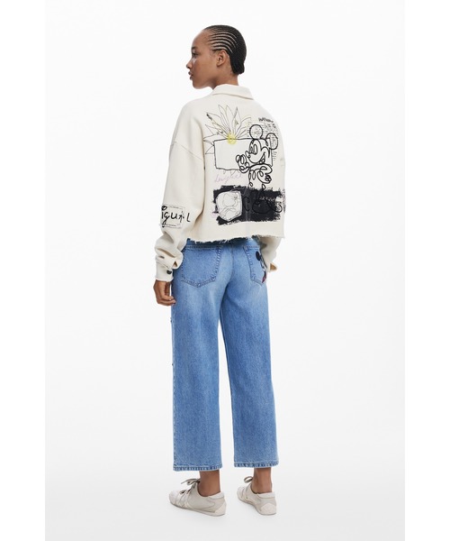 Desigual（デシグアル） デニムジャケット gジャン ミッキーマウス