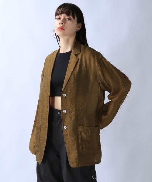 JEANASIS」 ジャケット FREE ブラウン レディース JEANASIS