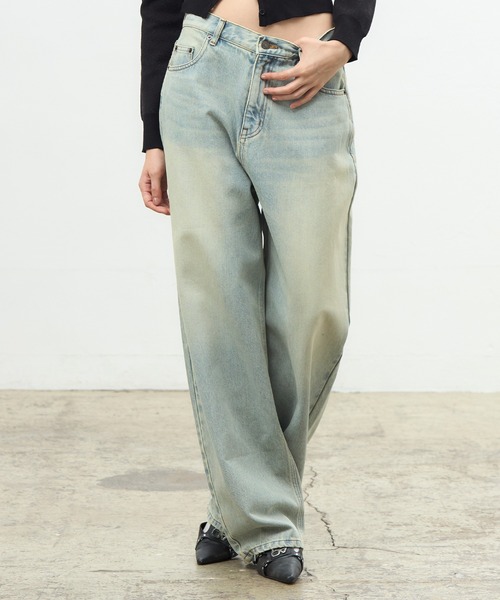ACLENT（アクレント） ジーンズ デニム デニムパンツ ボーイフレンド