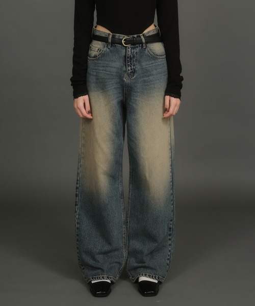 ACLENT（アクレント） ジーンズ デニム デニムパンツ ボーイフレンド