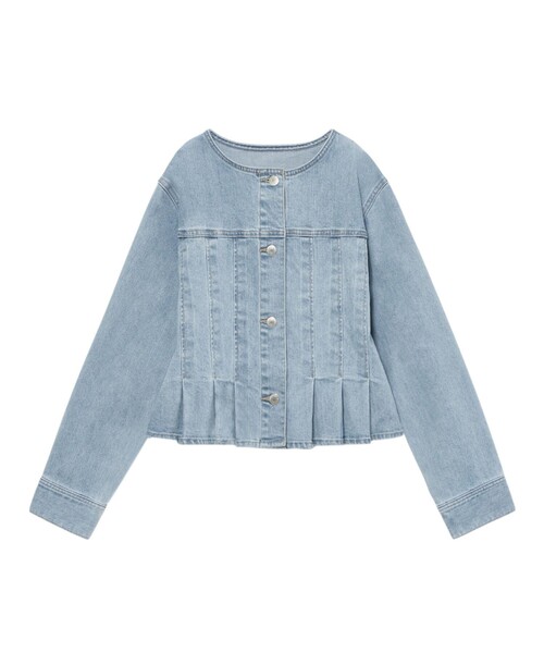 ANAYI（アナイ） ノーカラージャケット 38 ホワイト レディース