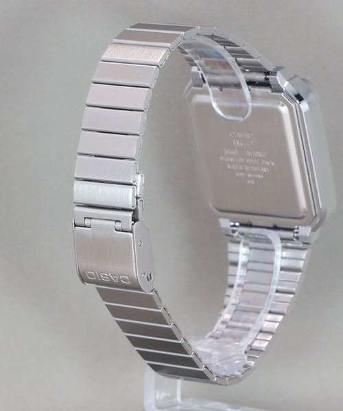 CASIO 「CASIO」 デジタル腕時計 FREE ブラック×シルバー メンズ