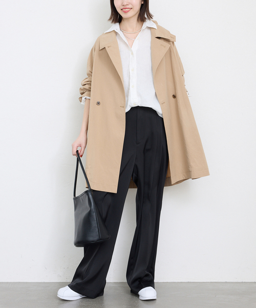 SLOBE IENA（スローブイエナ） トレンチコート 38 ベージュ レディース