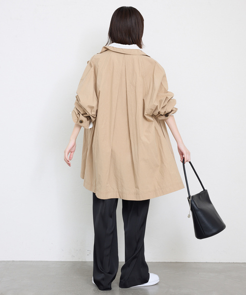 【美品】スローブイエナ　トレンチコート　サイズ38 SLOBE IENA - SLOBE IENA スローブ イエナ コート ネイビー 紺 サイズ