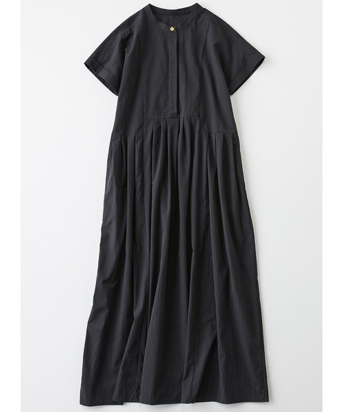 「Live in comfort」 半袖ワンピース L ブラック レディース_画像2