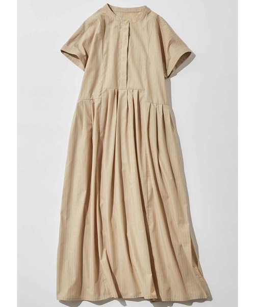 「Live in comfort」 半袖ワンピース L ブラック レディース_画像5