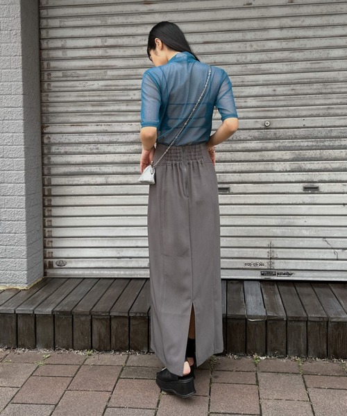 LVEU.（ラブユ） タイトスカート FREE グレー レディース : ZOZOTOWN