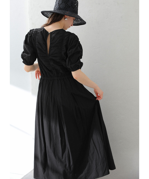 「La TOTALITE」 「NE QUITTEZ PAS」半袖ワンピース FREE ブルー レディース_画像9