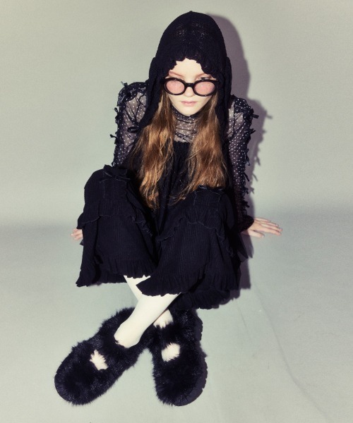Candy Stripper（キャンディーストリッパー） ブーツ 3WAY BELT FUR