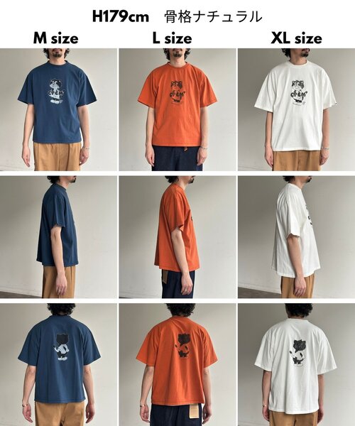 「CPCM」 半袖Tシャツ SMALL ネイビー メンズ_画像7