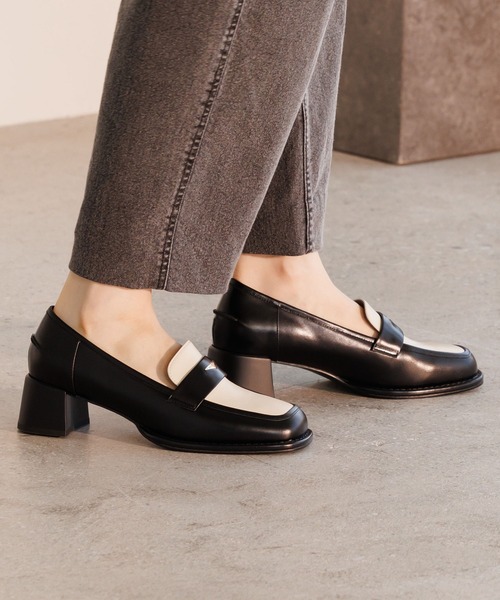 HIMIKO ローファー 「HIMIKO」メタルポイントヒールローファー/651333