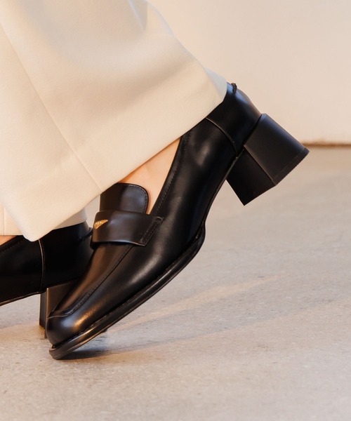 HIMIKO ローファー 「HIMIKO」メタルポイントヒールローファー/651333