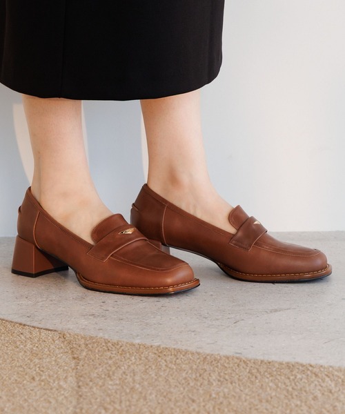 HIMIKO ローファー 「HIMIKO」メタルポイントヒールローファー/651333