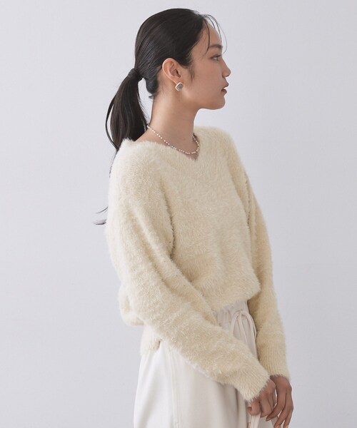 OPAQUE.CLIP（オペークドットクリップ） ニット セーター スパンコール