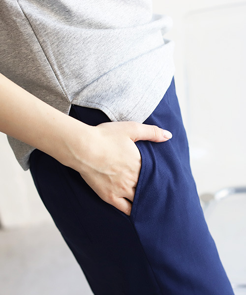 「REAL CUBE」 「style zampa」パンツ M アイボリー レディース_画像7