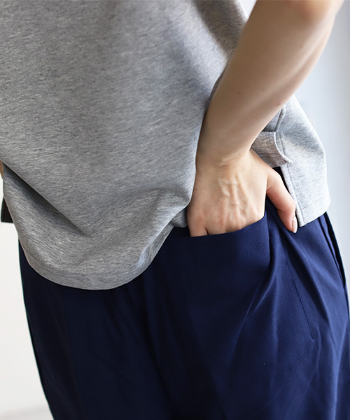 「REAL CUBE」 「style zampa」パンツ M アイボリー レディース_画像8